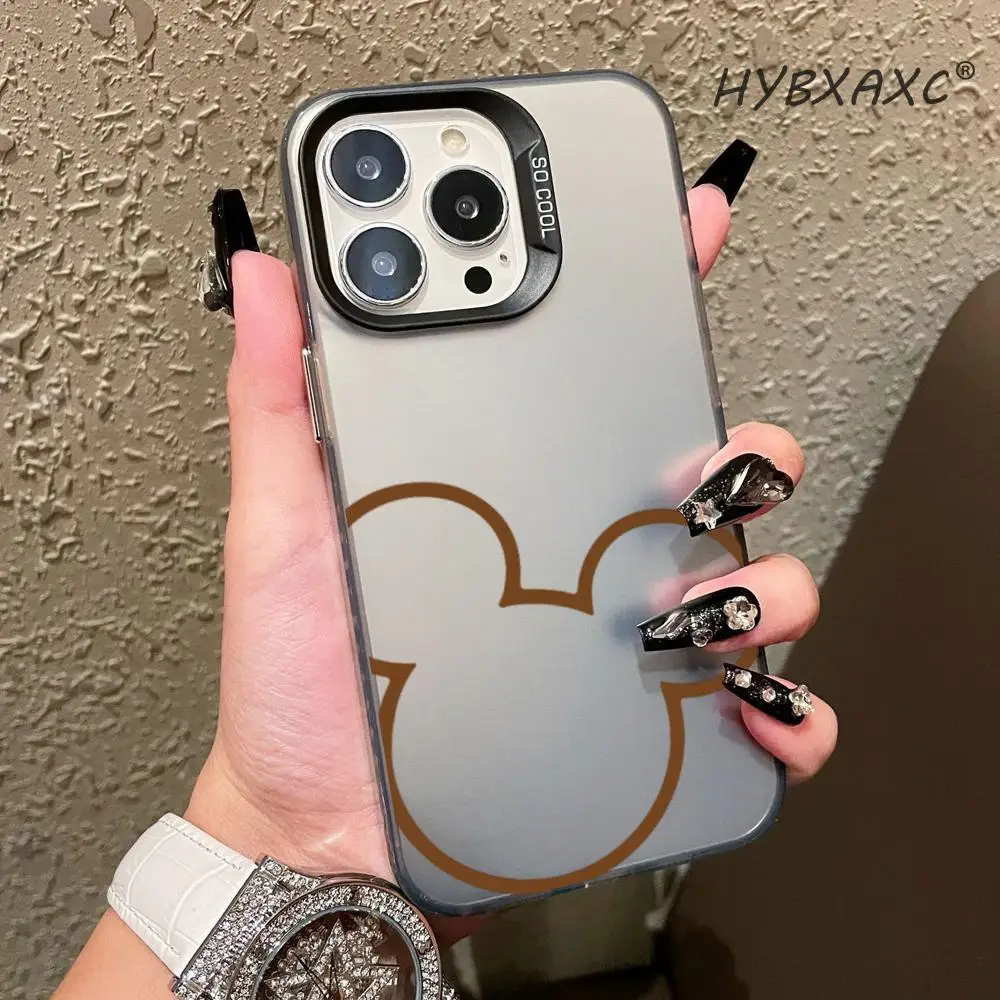 Pink Minimal Mickey Phone Case for iPhone 17 16 15 14 13 12 11 Pro Max 8 7 Plus 17E 16E X XS 17Air Easy Install Dustproof Cover
Pink Minimal Mickey Phone Case for iPhone 17 16 15 14 13 12 11 Pro Max 8 7 Plus 17E 16E X XS 17Air Easy Install Dustproof Cover