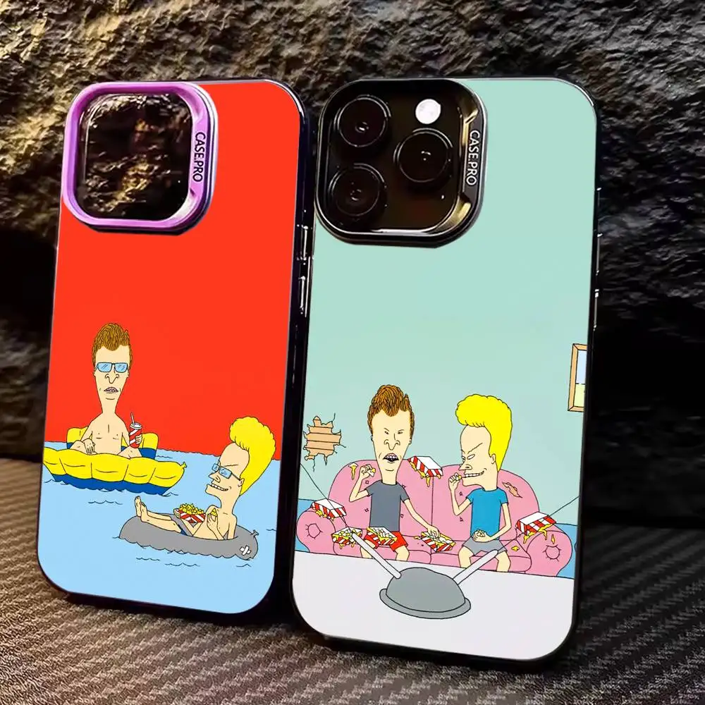 B-Beavis A-And Butthead Phone Case For iPhone 17,16,15,14,13,12,11 Plus,Pro Max,Colored Silver Phone Case
B-Beavis A-And Butthead Phone Case For iPhone 17,16,15,14,13,12,11 Plus,Pro Max,Colored Silver Phone Case