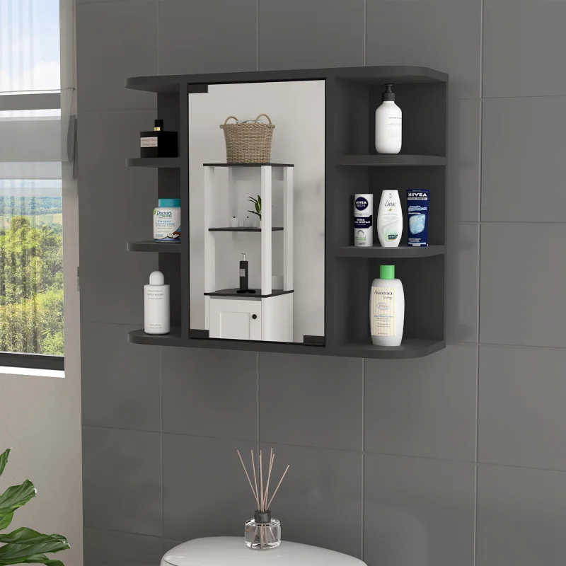 Roseburg 6-Shelf Medicine Cabinet with Mirorr Wenge
Roseburg 6-Shelf Medicine Cabinet with Mirorr Wenge