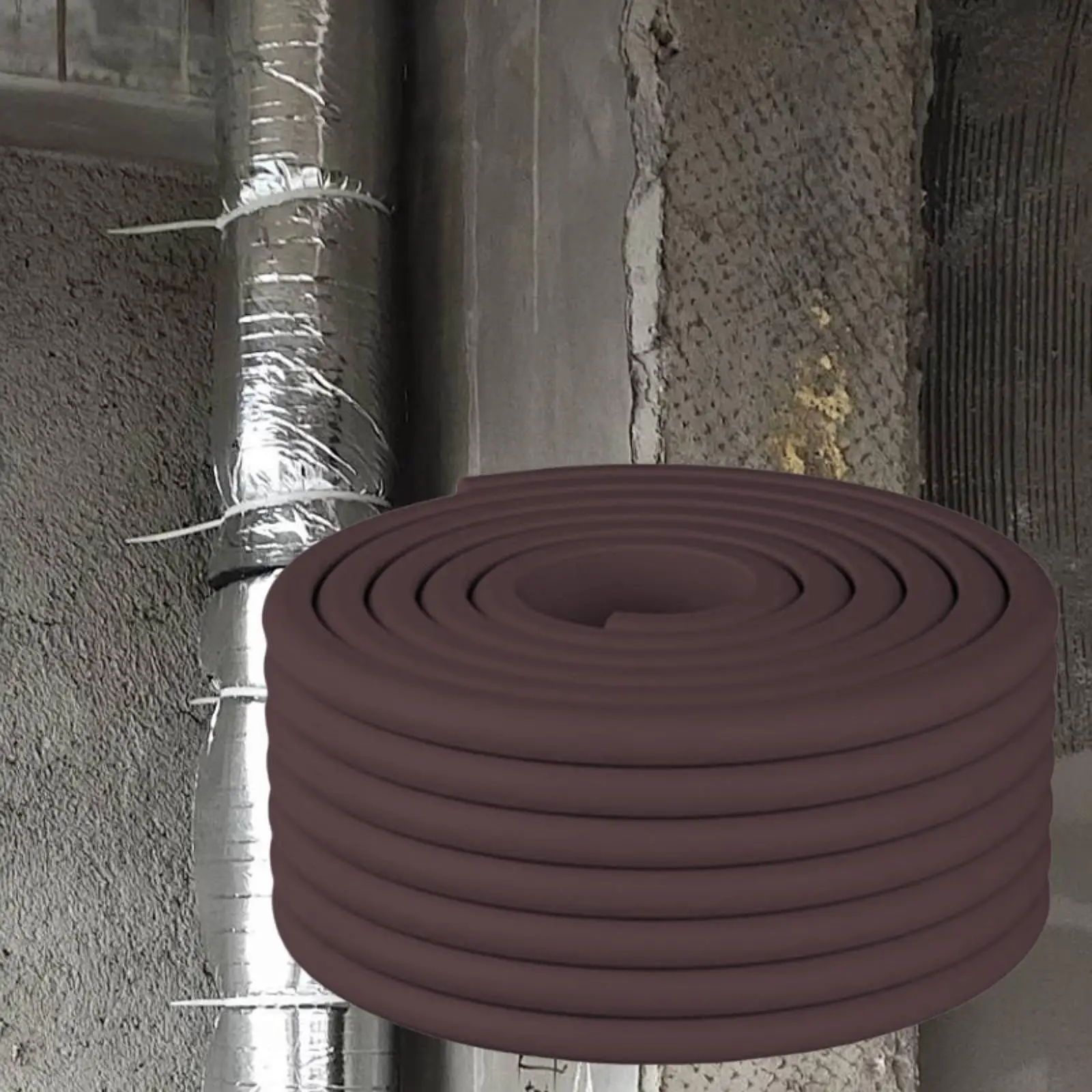 Water Pipe Insulation Foam Tape Weather Resistant Self Adhesive for Outdoor Winter Freeze Prevention
Water Pipe Insulation Foam Tape Weather Resistant Self Adhesive for Outdoor Winter Freeze Prevention
