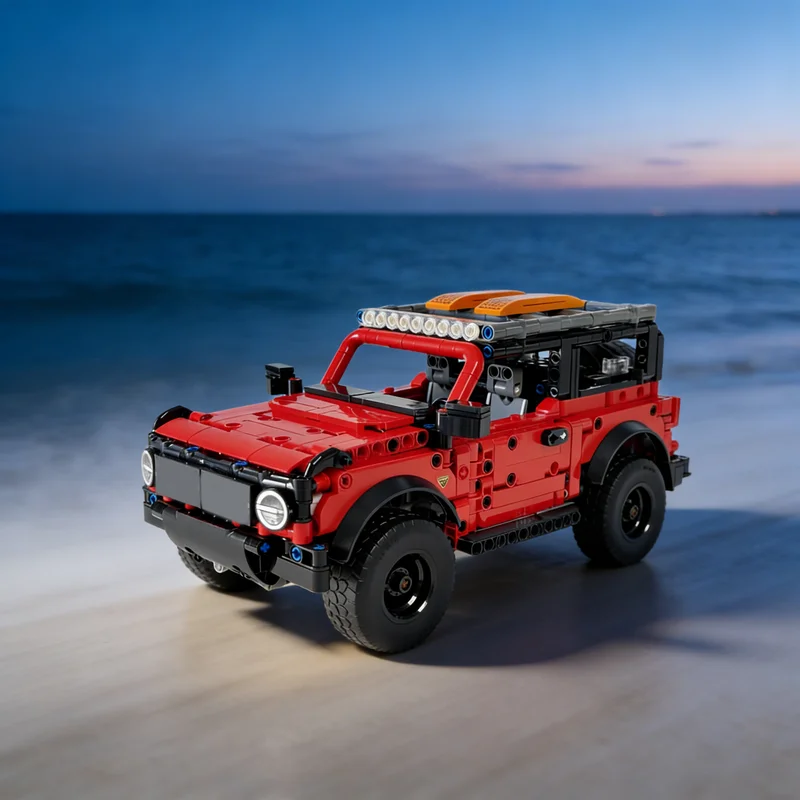1012PCS MOC Technology Classic Pickup Bronco Suv Mod Up Model DIY Creative Building Blocks Display Birthday Gift Collectible Set
1012PCS MOC Technology Classic Pickup Bronco Suv Mod Up Model DIY Creative Building Blocks Display Birthday Gift Collectible Set