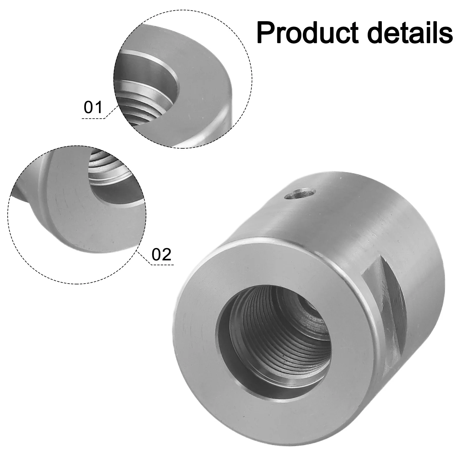 Easy Tightening Lathe Operations Spindle Chuck Adapter Lathe Chuck Adapter 1\\\\\\\" X 8TPI External Thread Effortless Removal
Easy Tightening Lathe Operations Spindle Chuck Adapter Lathe Chuck Adapter 1\\\\\\\" X 8TPI External Thread Effortless Removal
