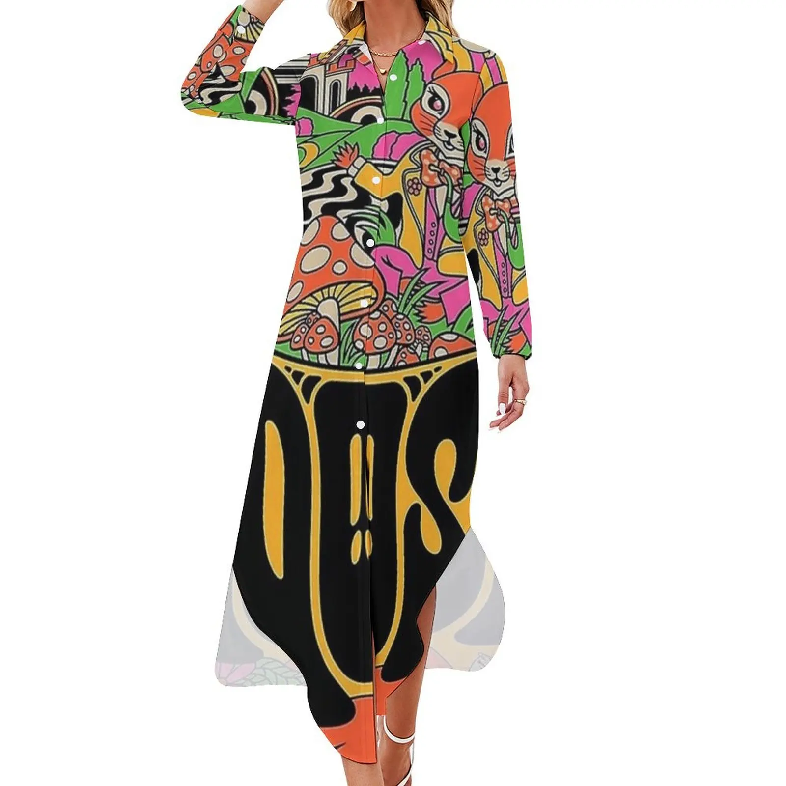 Goose Tour 2022 Long Sleeved Shirt Dress Clothing luxury women's party dress evening prom
Goose Tour 2022 Long Sleeved Shirt Dress Clothing luxury women's party dress evening prom