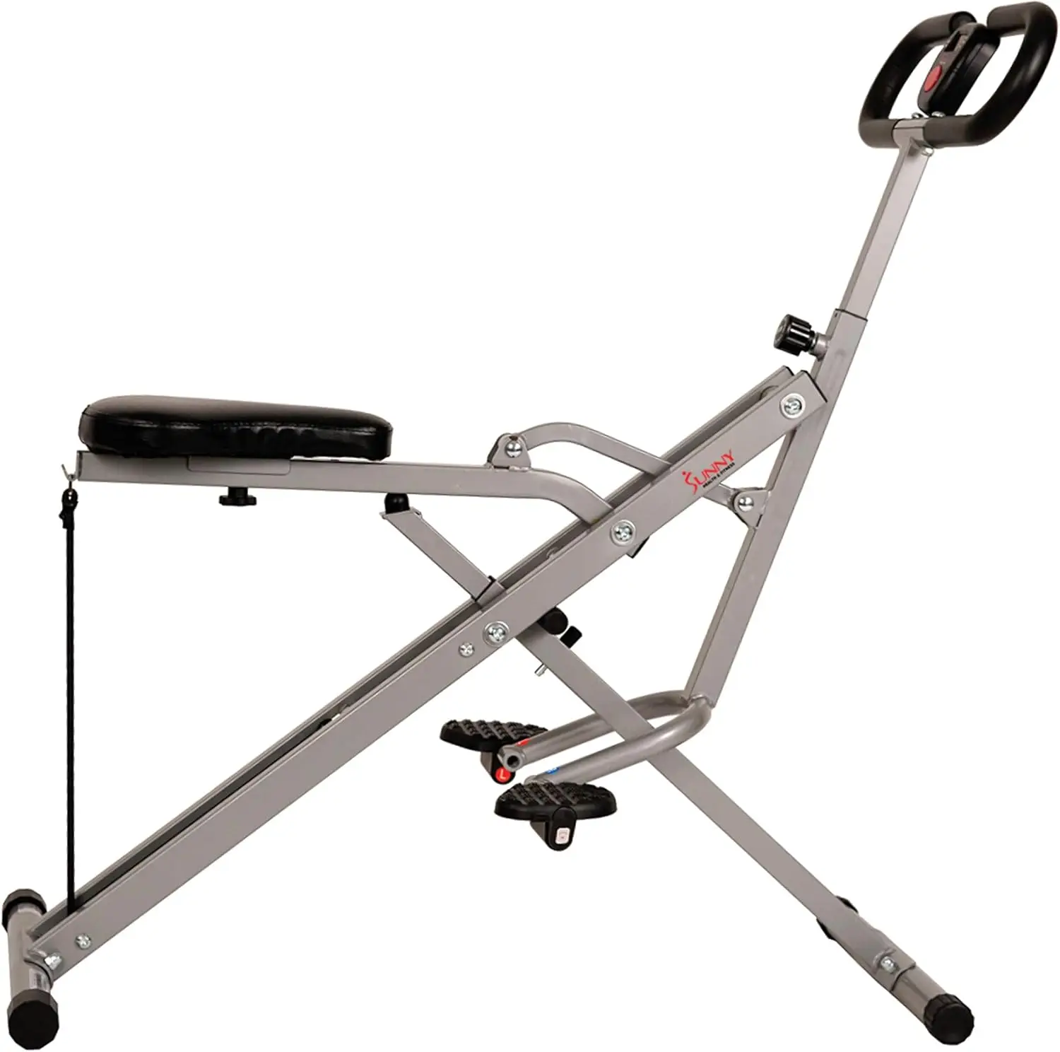 Sunny Health & Fitness Row-Squat Assist Trainer, Foldable & Easy Setup Exercise Equipment w/Adjustable Resistance
Sunny Health & Fitness Row-Squat Assist Trainer, Foldable & Easy Setup Exercise Equipment w/Adjustable Resistance