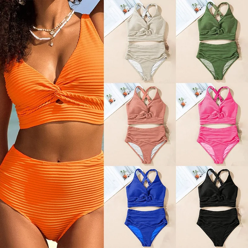 Women Two Piece Swimsuits Adjustable Crop Top Shorts Swimwear Summer High Waist Bikini Sets Breathable Quick Dryer Beachwear
Women Two Piece Swimsuits Adjustable Crop Top Shorts Swimwear Summer High Waist Bikini Sets Breathable Quick Dryer Beachwear 