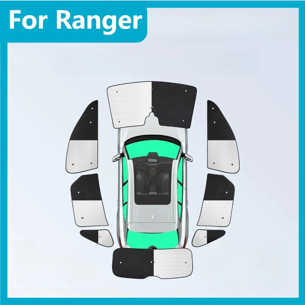 For Ranger 2023-2025 Car Front Windshield Sunshade Rear Window Sun Curtain UV Block Heat Insulation Sun-proof Car Accessories
For Ranger 2023-2025 Car Front Windshield Sunshade Rear Window Sun Curtain UV Block Heat Insulation Sun-proof Car Accessories
