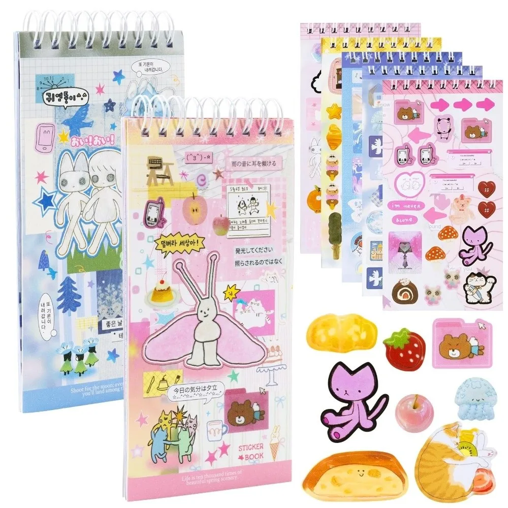Cute 20 Sheets Sticker Book Wonderful Moments Series Cartoon Diary Sticker Decorative DIY Scrapbook Sticker Stationery Supplies
Cute 20 Sheets Sticker Book Wonderful Moments Series Cartoon Diary Sticker Decorative DIY Scrapbook Sticker Stationery Supplies