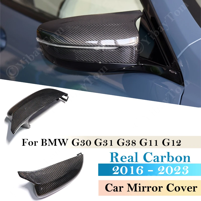 For BMW 5 7 Series G30 G31 G38 G11 G12 520i 530i 730i 740e 745e 2016~2023 Side RearView Cover Replacement Real Carbon Mirror Cap
For BMW 5 7 Series G30 G31 G38 G11 G12 520i 530i 730i 740e 745e 2016~2023 Side RearView Cover Replacement Real Carbon Mirror Cap