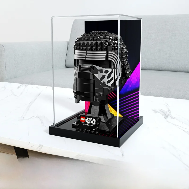 Acrylic Dustproof Box Kylo Ren Helmet Model Display Case 75415 Compatible Clear Storage Organizer for Collecti...
Acrylic Dustproof Box Kylo Ren Helmet Model Display Case 75415 Compatible Clear Storage Organizer for Collecti...