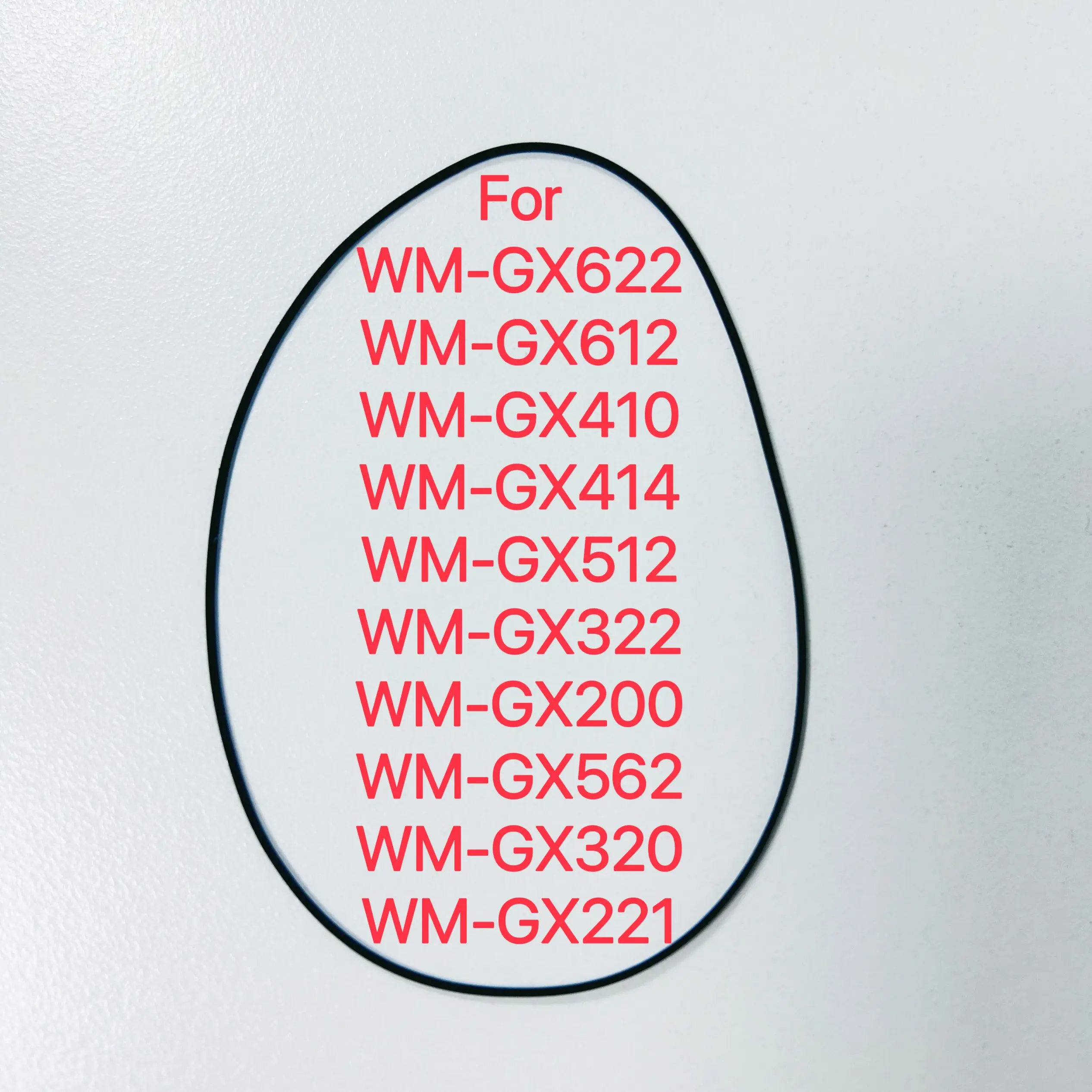 Turntable Belt For SONY WM-GX622 WM-GX612 WM-GX410 WM-GX414 WM-GX512 WM-GX322 WM-GX200 WM-GX562 WM-GX320 WM-GX221
Turntable Belt For SONY WM-GX622 WM-GX612 WM-GX410 WM-GX414 WM-GX512 WM-GX322 WM-GX200 WM-GX562 WM-GX320 WM-GX221