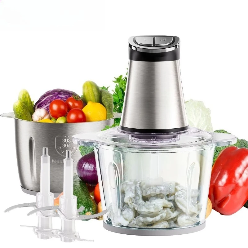 2026Cross-Border 3L Double Bowl Double Blade Two-Speed Digital Display Stainless Steel Glass Housing Infinitely Meat Grinder
2026Cross-Border 3L Double Bowl Double Blade Two-Speed Digital Display Stainless Steel Glass Housing Infinitely Meat Grinder