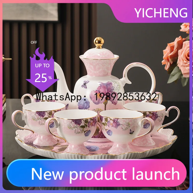 Lyy bone china rotatable water set tea set teapot tea cup suitaccessible luxury high-end gift box
Lyy bone china rotatable water set tea set teapot tea cup suitaccessible luxury high-end gift box