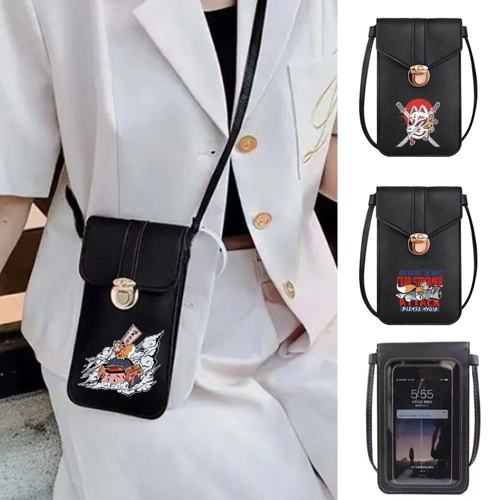 Women Wallet Shoulder Bag Touch Screen Mobile Phone Bag Crossbody Card Holder Handbag Messenger Pouch Luxury Design Mask Pattern
Women Wallet Shoulder Bag Touch Screen Mobile Phone Bag Crossbody Card Holder Handbag Messenger Pouch Luxury Design Mask Pattern