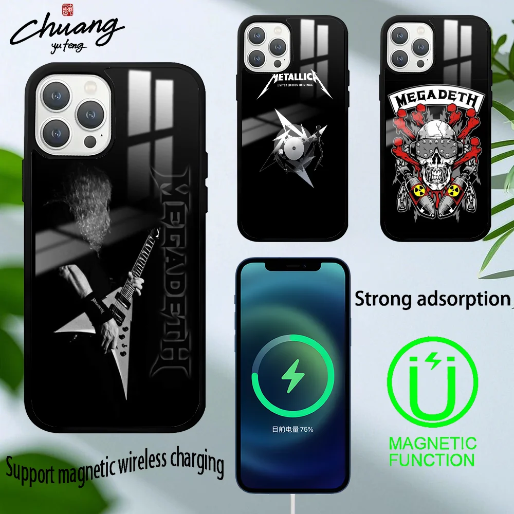 Music Rock M-Megadeth Phone Case For 11 12 13 14 15 16Pro Max mini Plus strong magnetic attraction Phone Cover
Music Rock M-Megadeth Phone Case For 11 12 13 14 15 16Pro Max mini Plus strong magnetic attraction Phone Cover
