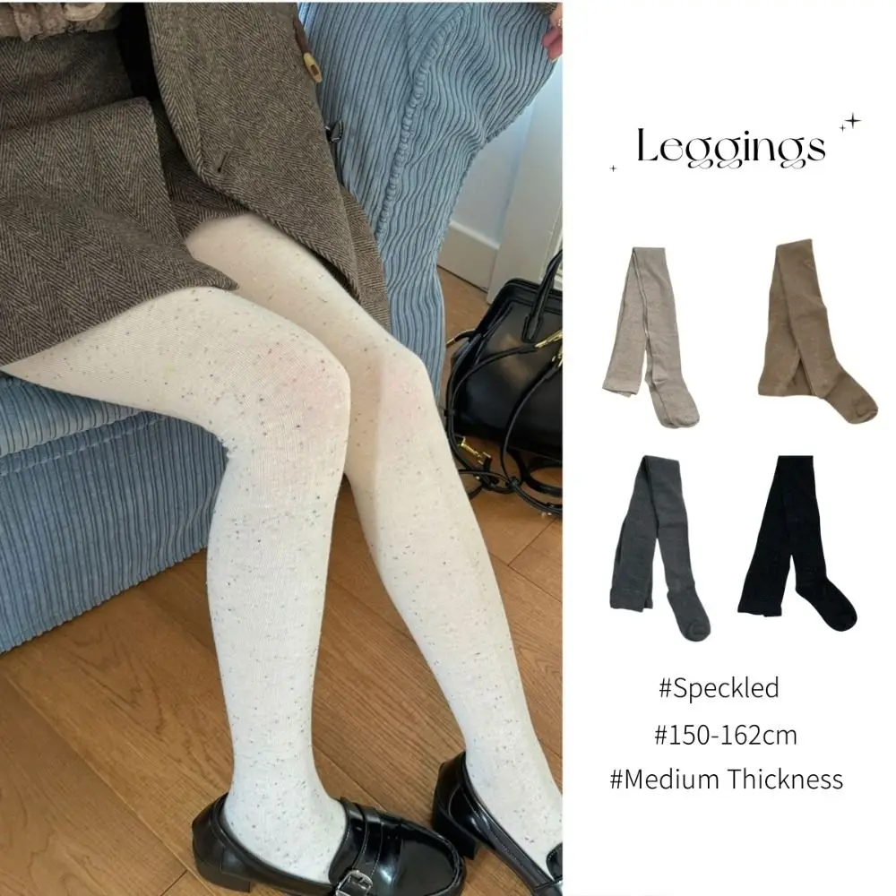 Soft Sweet Leggings Women Solid Color Speckled Winter Thermal Tights High-elastic Tight High Waist Pantyhose Autumn
Soft Sweet Leggings Women Solid Color Speckled Winter Thermal Tights High-elastic Tight High Waist Pantyhose Autumn