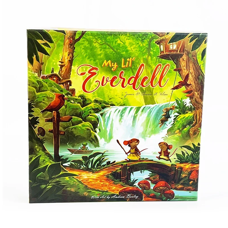 Семейная настольная игра My Lil Everdell and Everdell Duo / Everdell. Легко учится и играйте, развлечение для всех возрастов.
Семейная настольная игра My Lil Everdell and Everdell Duo / Everdell. Легко учится и играйте, развлечение для всех возрастов.