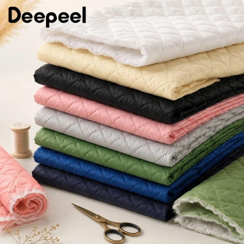 50/100x150cm Quilted Cotton Fabric Thick Interlining Lining Cloth for Coat Jacket Chair Cushion Sewing Patchwork Craft Material
50/100x150cm Quilted Cotton Fabric Thick Interlining Lining Cloth for Coat Jacket Chair Cushion Sewing Patchwork Craft Material