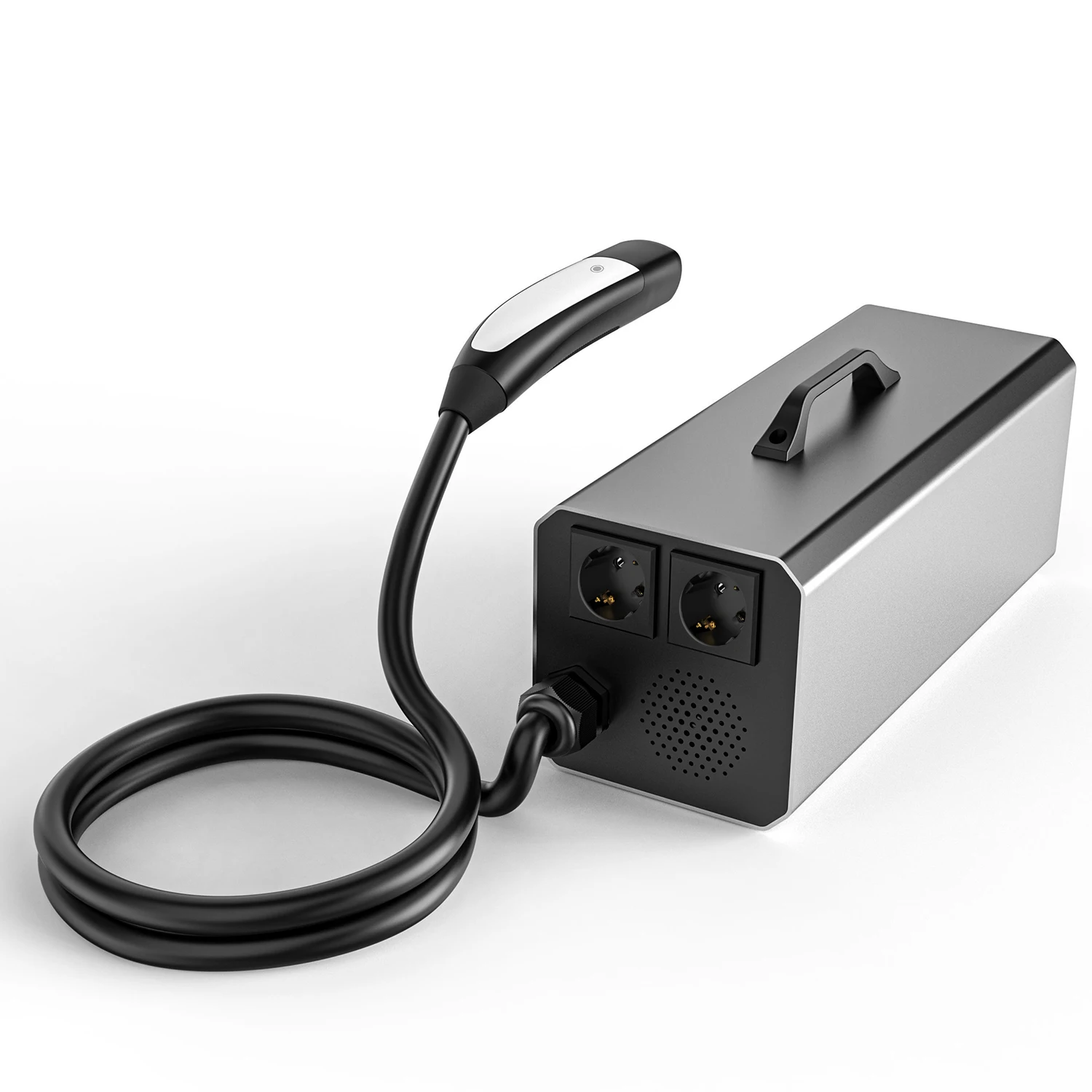 CCS Car DC V2L Discharger For New Energy Vehicles V2H Discharger 4 KW 32A 110-240V Power Conversion Socket Compatible
CCS Car DC V2L Discharger For New Energy Vehicles V2H Discharger 4 KW 32A 110-240V Power Conversion Socket Compatible