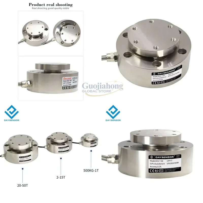 2026 HOT Spoke Load Cell 1000kg High Quality Alloy Steel Wheel Type Compression Tension Force Sensor
2026 HOT Spoke Load Cell 1000kg High Quality Alloy Steel Wheel Type Compression Tension Force Sensor