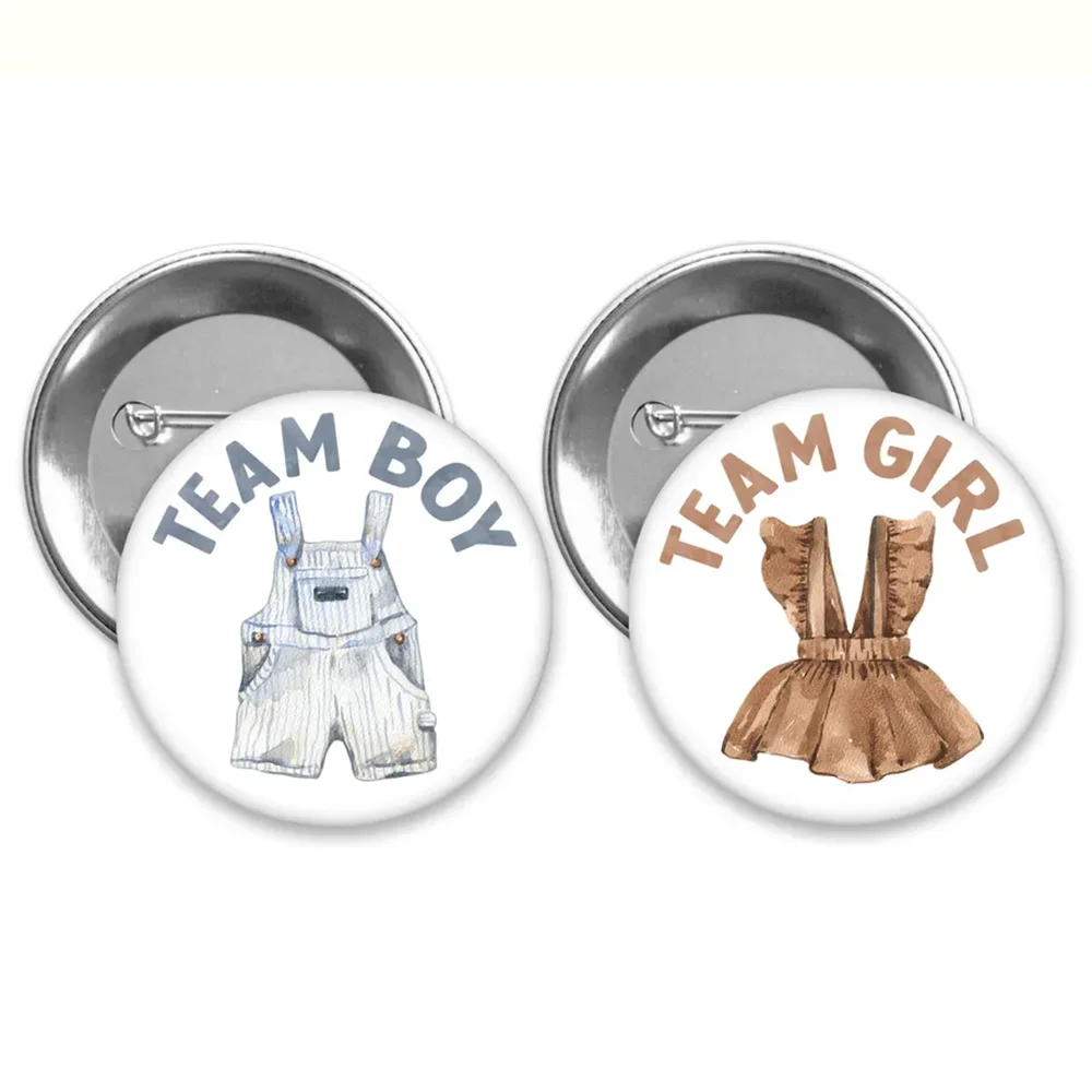 10Pcs Team Boy and Team Girl Cute Little Baby Gender Reveal Pins Perfect for Summer Baby Shower Bohemian Theme Party Game Gifts
10Pcs Team Boy and Team Girl Cute Little Baby Gender Reveal Pins Perfect for Summer Baby Shower Bohemian Theme Party Game Gifts