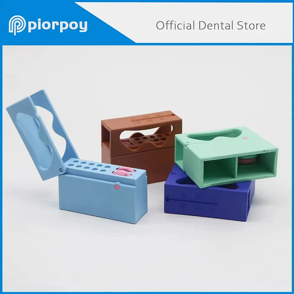 PIORPOY Dental Endo Files Holder 10 Holes With Measuring Counter Dentistry Organizers Box Block Autoclavable Odontologia Tools
PIORPOY Dental Endo Files Holder 10 Holes With Measuring Counter Dentistry Organizers Box Block Autoclavable Odontologia Tools