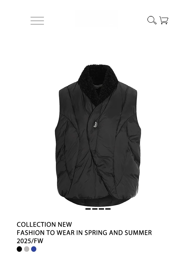 Freecenter American Sle Deconstructed Cotton Vest ex Warm Top with Teaded Collar Autumn Winter Outerwear for Couples
Freecenter American Sle Deconstructed Cotton Vest ex Warm Top with Teaded Collar Autumn Winter Outerwear for Couples
