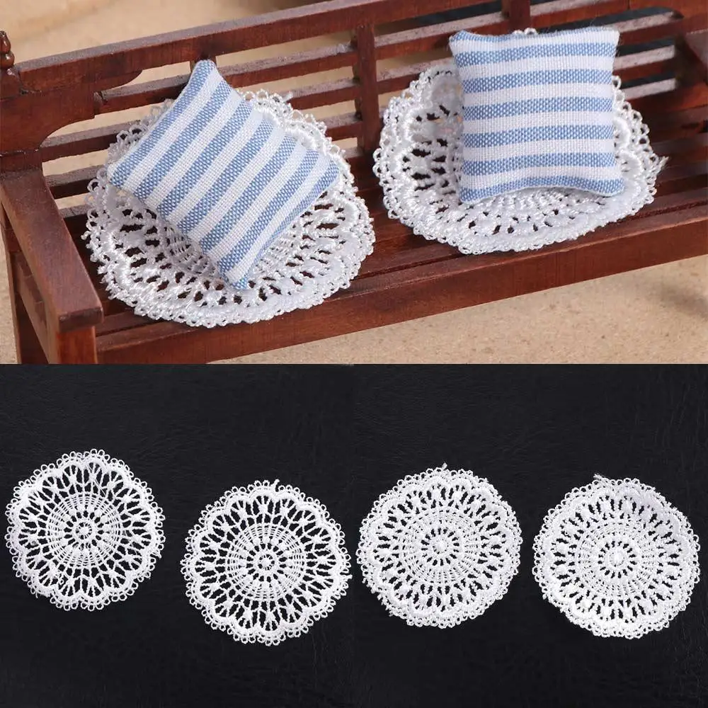 2pcs Knitting Miniatures Table Placemat Lace Furniture Knitting Table Placemat White Simulative Dollhouse Table Placemat
2pcs Knitting Miniatures Table Placemat Lace Furniture Knitting Table Placemat White Simulative Dollhouse Table Placemat