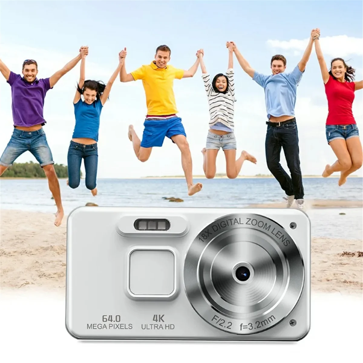 2025+Digital Camera Autofocus 4K 20MP CCD Camera with 32GB Card 18X Zoom Anti-Shake Compact Video Camera for Student Kids
2025+Digital Camera Autofocus 4K 20MP CCD Camera with 32GB Card 18X Zoom Anti-Shake Compact Video Camera for Student Kids