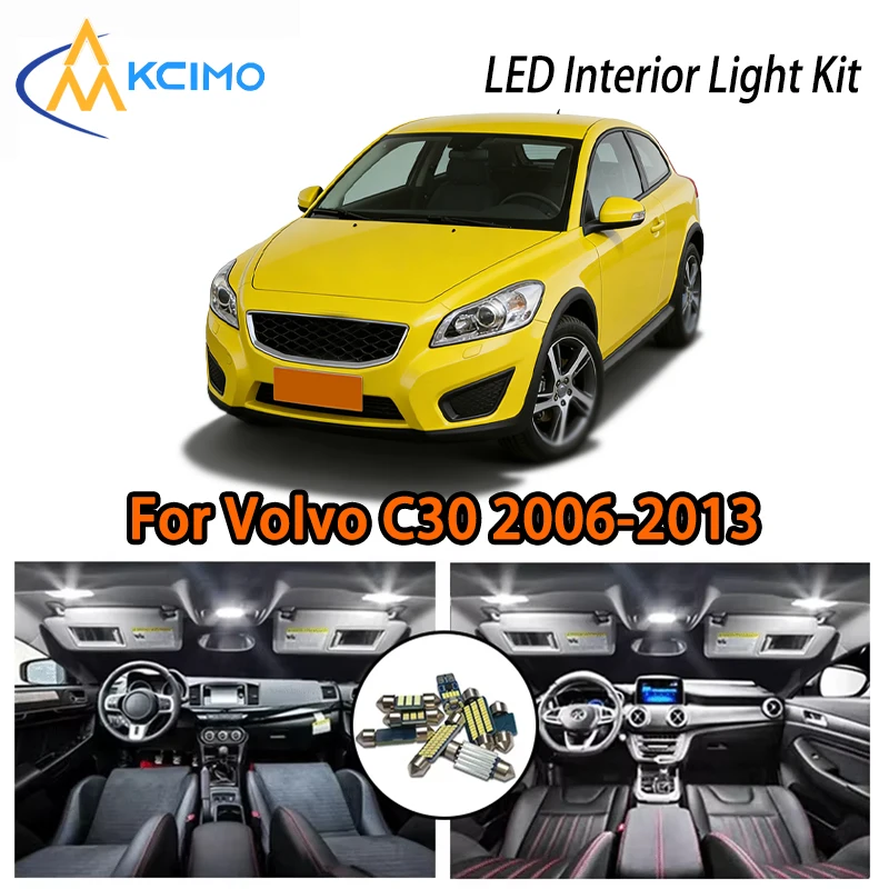 High Quality LED Interior Lights For Volvo C30 2006-2013, Super Bright Easy Install White Ice Blue Two Color
High Quality LED Interior Lights For Volvo C30 2006-2013, Super Bright Easy Install White Ice Blue Two Color