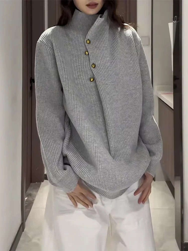 Design High Ne Knitwear Men's Women's Autumn Winter Lazy Sle Faion Brand Premium Feel Sweater Casual Loose Fit
Design High Ne Knitwear Men's Women's Autumn Winter Lazy Sle Faion Brand Premium Feel Sweater Casual Loose Fit