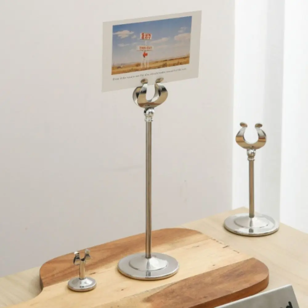 U Shape Desktop Display Stand Stable Base Portable Table Number Holder Minimalism Durable Name Card Holder Desktop Decoration
U Shape Desktop Display Stand Stable Base Portable Table Number Holder Minimalism Durable Name Card Holder Desktop Decoration