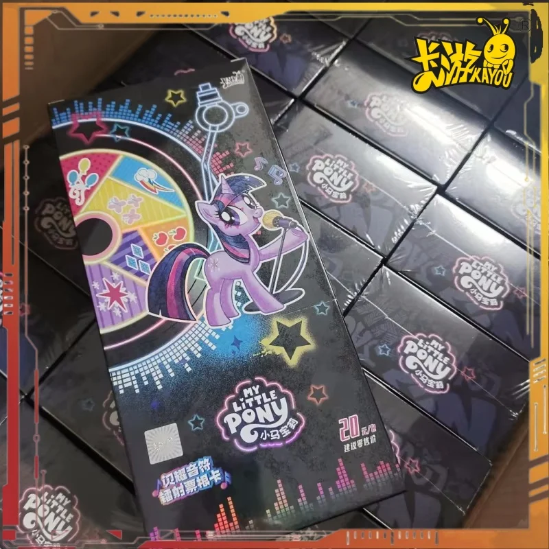 KAYOU Genuine My Little Pony Card Laser Ticket Stub Card Мигающая рок-группа Периферийная карта Тематическая игровая коллекционная карта Подарок
KAYOU Genuine My Little Pony Card Laser Ticket Stub Card Мигающая рок-группа Периферийная карта Тематическая игровая коллекционная карта Подарок