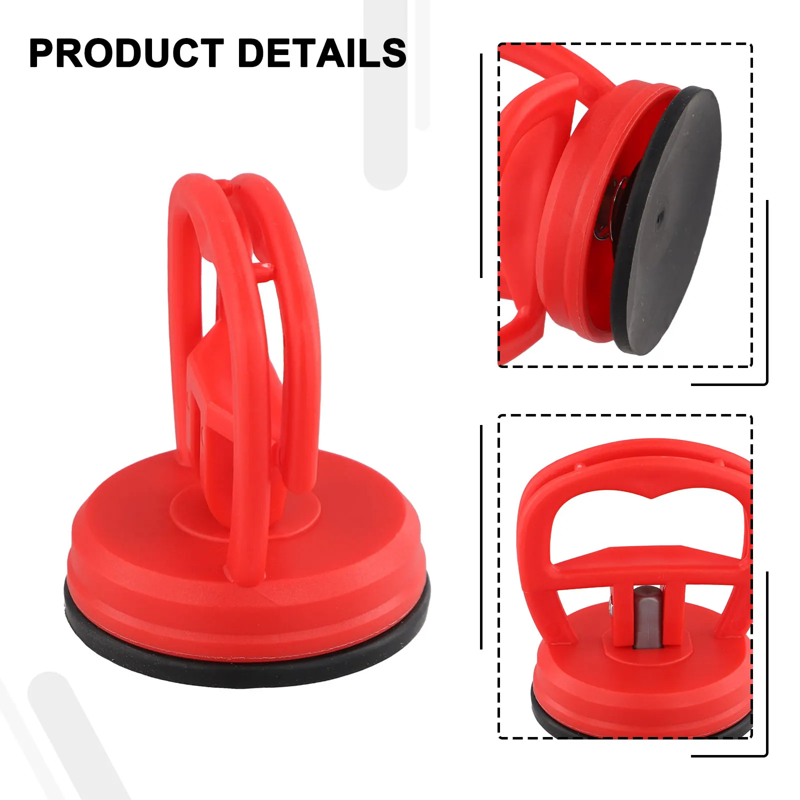 5.31*5.12*4.72in Suction Cup Lifter/Glass Puller Black Blue Bodywork Panel Plastic Red Sucker 1pc Tool 4.72in Remover
5.31*5.12*4.72in Suction Cup Lifter/Glass Puller Black Blue Bodywork Panel Plastic Red Sucker 1pc Tool 4.72in Remover