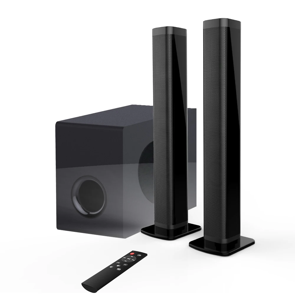 2.1CH Home TV Wireless Soundbar Detachable BT V5.0 Speaker HiFi 3D Stereo Passive Powerful Subwoofer Support AUX Optical RCA USB
2.1CH Home TV Wireless Soundbar Detachable BT V5.0 Speaker HiFi 3D Stereo Passive Powerful Subwoofer Support AUX Optical RCA USB