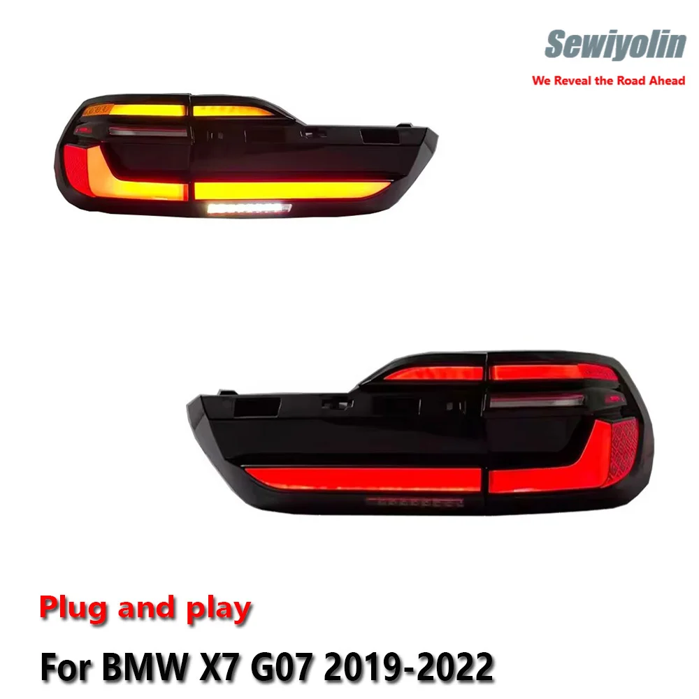 Car Acesssories Tail LED Lamps For BMW X7 G07 2019-2022 DRL Fog Rear Trailer Turning Signal Voiture Plug A
Car Acesssories Tail LED Lamps For BMW X7 G07 2019-2022 DRL Fog Rear Trailer Turning Signal Voiture Plug A