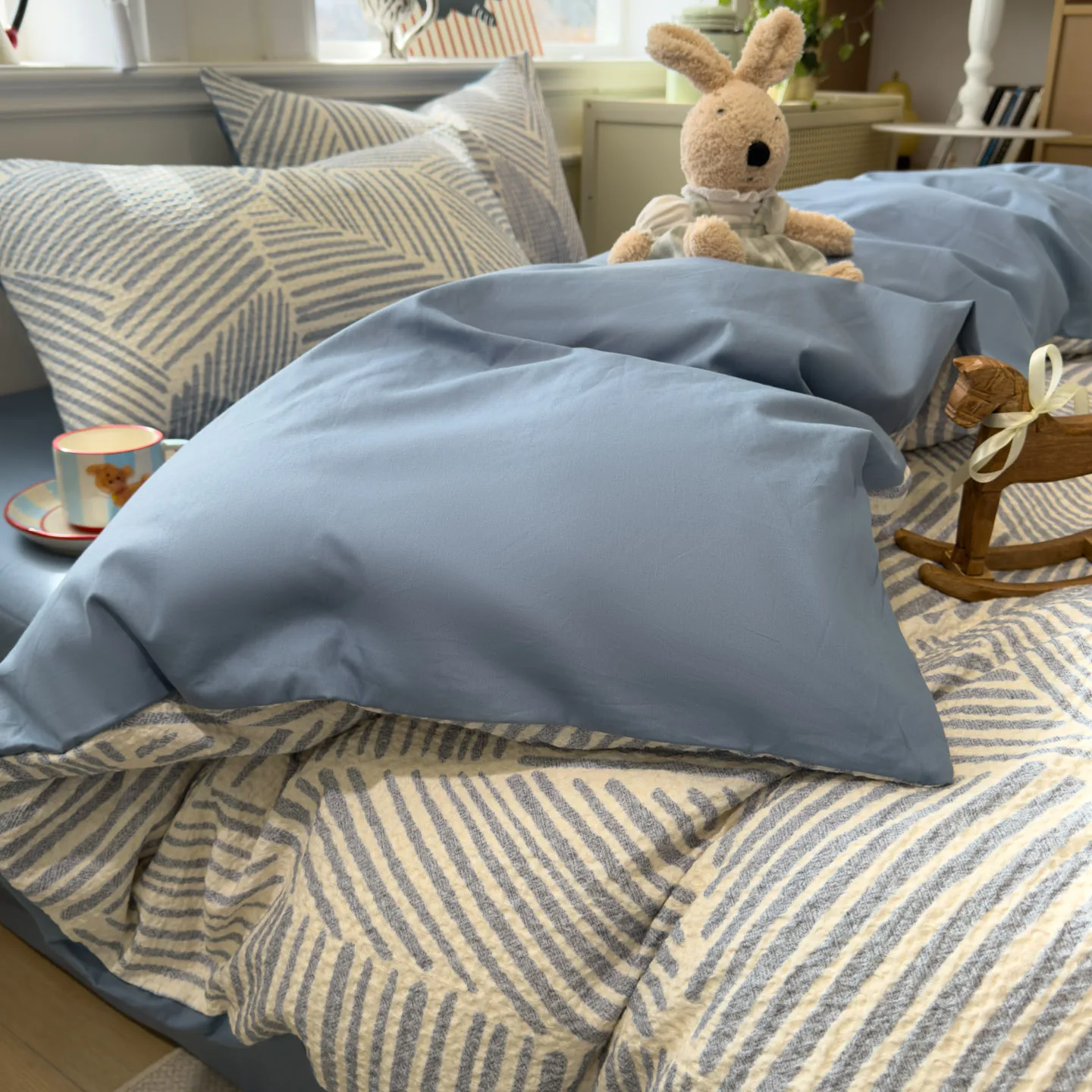 100%Cotton Waffle Quilt Cover for Adults Printed Comforter Cover Single/Queen/King Cotton housse de couette 220x240 이불커버
100%Cotton Waffle Quilt Cover for Adults Printed Comforter Cover Single/Queen/King Cotton housse de couette 220x240 이불커버