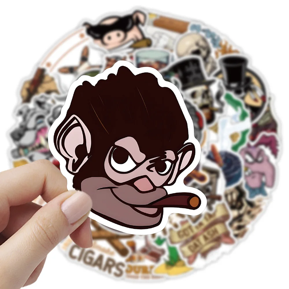 10/54PCS Cigarette Graffiti Stickers Cigar Cartoon Toy Funny DIY Decoration Luggage Laptop Guitar Car Bike Skateboard Decals Toy
10/54PCS Cigarette Graffiti Stickers Cigar Cartoon Toy Funny DIY Decoration Luggage Laptop Guitar Car Bike Skateboard Decals Toy