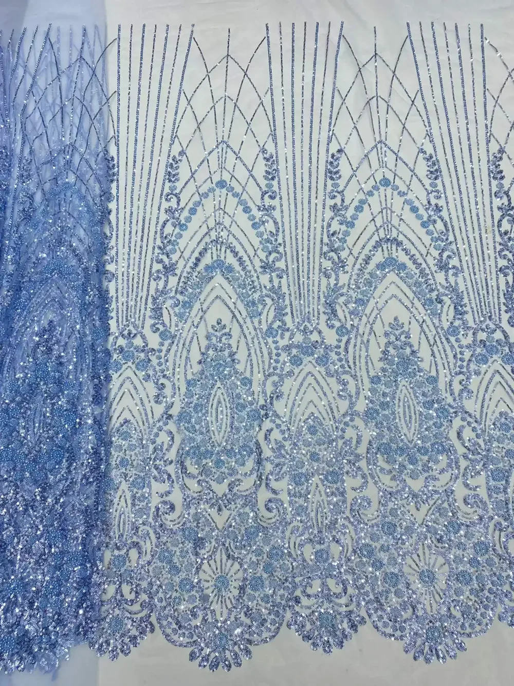 2026 African Nigerian High-Quality Luxury Sequins Beaded Tulle Lace Fabric for Prom Dresses Beads Embroidery Sewing Net Cloth
2026 African Nigerian High-Quality Luxury Sequins Beaded Tulle Lace Fabric for Prom Dresses Beads Embroidery Sewing Net Cloth