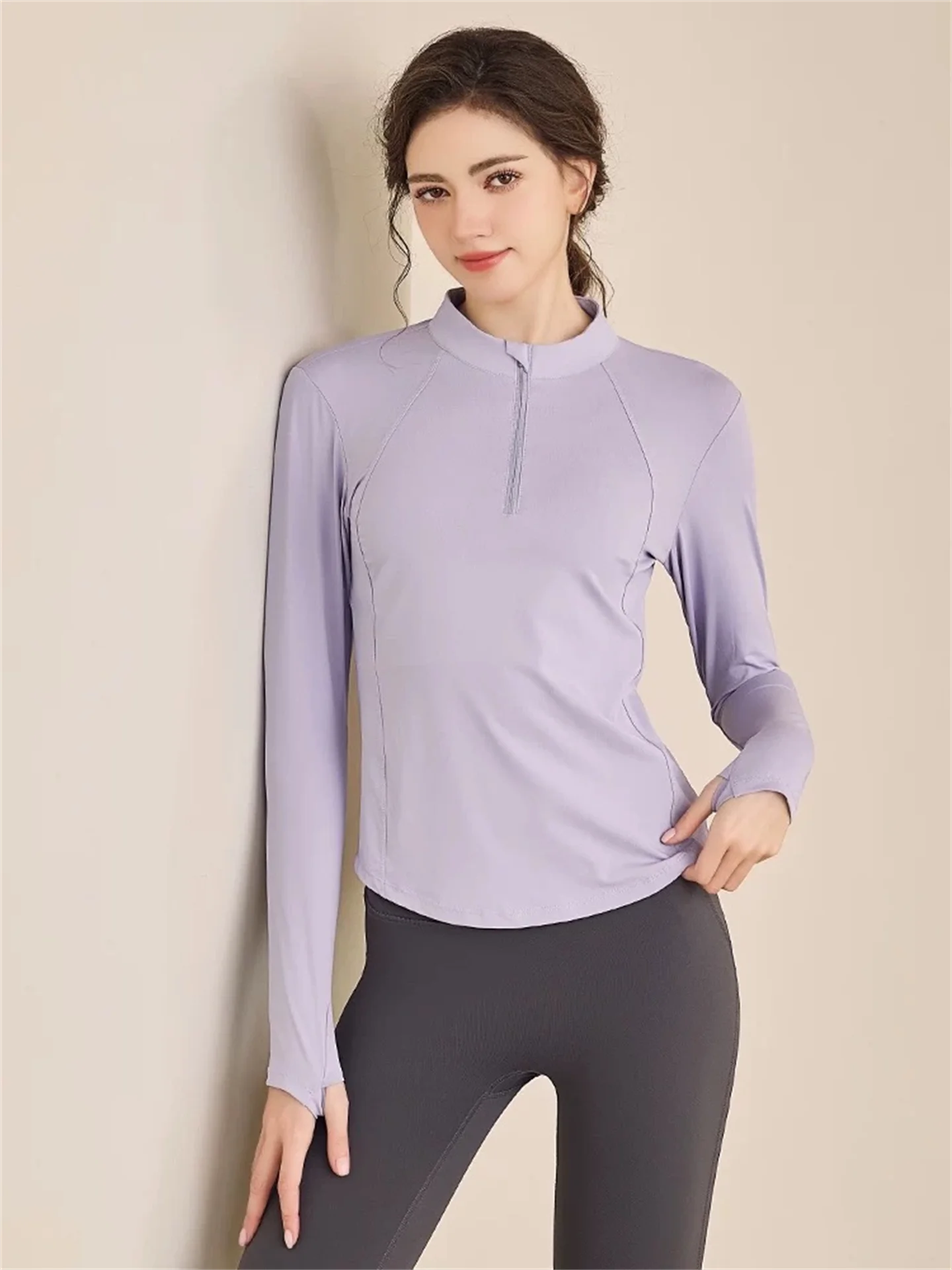 Women's Long Sve Yoga Sportswear Reflective Strip f Zipper Slimming Qui Dry Running Fitn Top Breathable Polyester
Women's Long Sve Yoga Sportswear Reflective Strip f Zipper Slimming Qui Dry Running Fitn Top Breathable Polyester