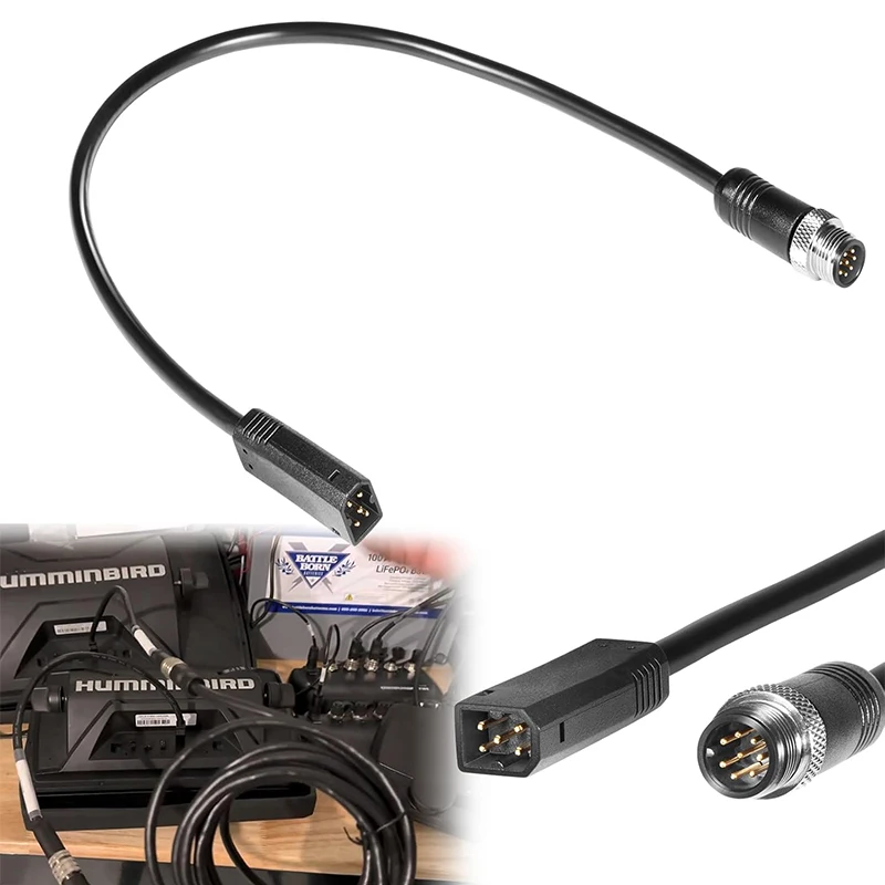 720074-12 AS EC QDE 12 Ethernet Adapter Cable for Humminbird Helix 7, Helix 8, Helix 9, Helix 10, Helix 12, Helix 15 Models
720074-12 AS EC QDE 12 Ethernet Adapter Cable for Humminbird Helix 7, Helix 8, Helix 9, Helix 10, Helix 12, Helix 15 Models