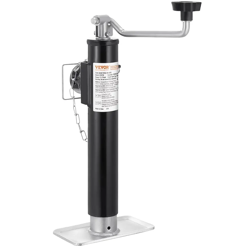 Ailexpress Recommendation - Trailer Jack, 2000 lbs Dynamic Load Capacity, Weld-on Pipe-Mount Swivel, 10\ Lift Stand with Handle
Ailexpress Recommendation - Trailer Jack, 2000 lbs Dynamic Load Capacity, Weld-on Pipe-Mount Swivel, 10\ Lift Stand with Handle