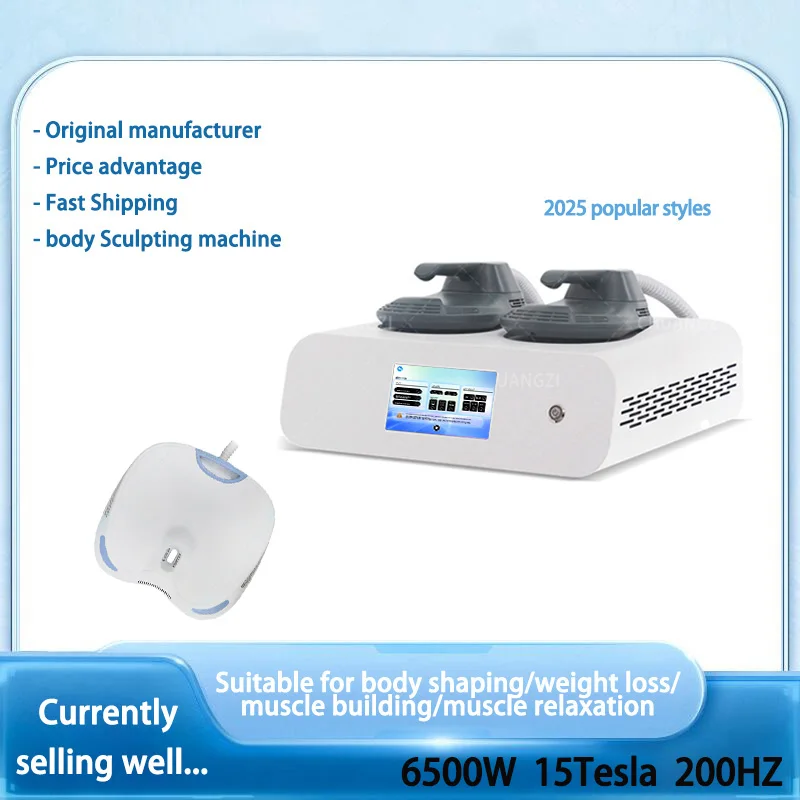 200Hz Non-Invasive EMS-RF Body Sculpting Machine Emsone NEO Muscle Stimulator Cellulite Reduction Skin Loss Firming Weight Loss
200Hz Non-Invasive EMS-RF Body Sculpting Machine Emsone NEO Muscle Stimulator Cellulite Reduction Skin Loss Firming Weight Loss