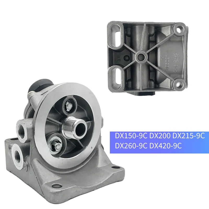 A09E-Excavator Parts Hand Priming Pump Diesel Fuel Filter Mounting Base For Doosan DX150-9C DX200 DX215-9C DX260-9C DX420-9C Par
A09E-Excavator Parts Hand Priming Pump Diesel Fuel Filter Mounting Base For Doosan DX150-9C DX200 DX215-9C DX260-9C DX420-9C Par
