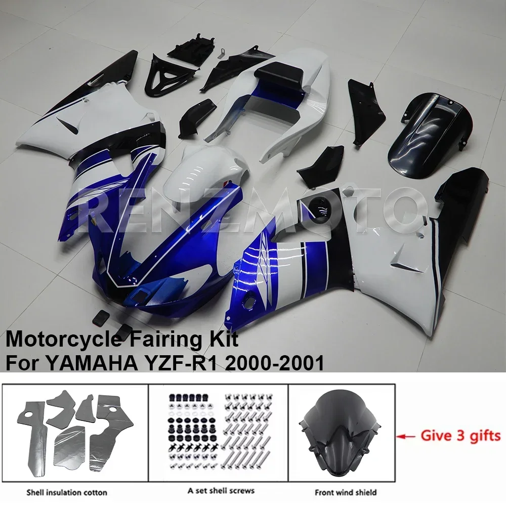 Комплект обтекателя мотоцикла, пластиковый комплект для YAMAHA YZF-R1 YZF R1 2000-2001, аксессуары, литьевой кузов Y1001-111a
Комплект обтекателя мотоцикла, пластиковый комплект для YAMAHA YZF-R1 YZF R1 2000-2001, аксессуары, литьевой кузов Y1001-111a