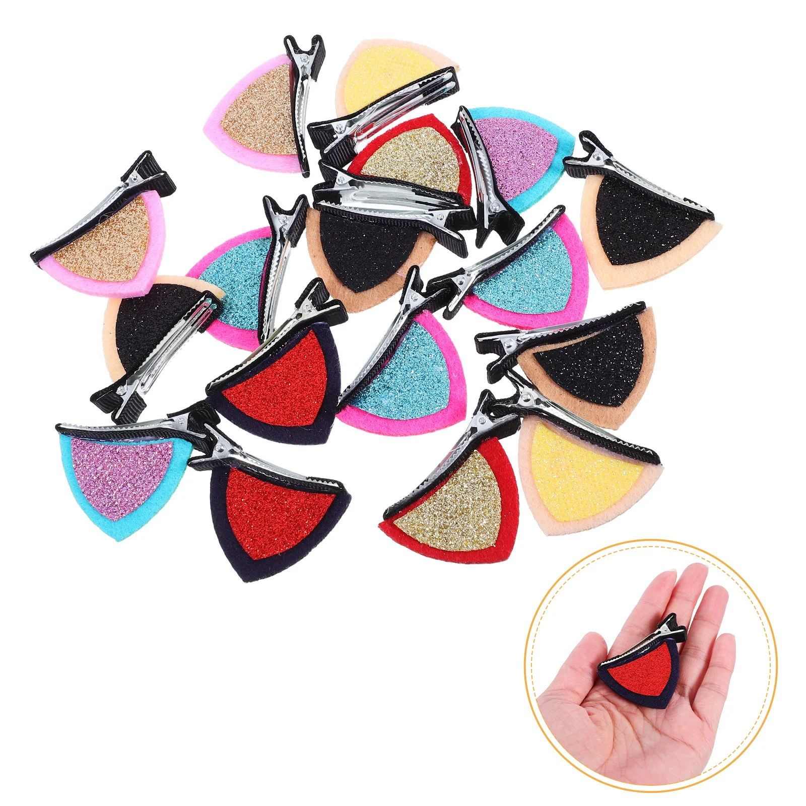 16Pcs Cat Ear Hair Clips Small Hairpins Delicate Design Secure Hold No Damage to Hair Ideal for Parties and Daily Use
16Pcs Cat Ear Hair Clips Small Hairpins Delicate Design Secure Hold No Damage to Hair Ideal for Parties and Daily Use