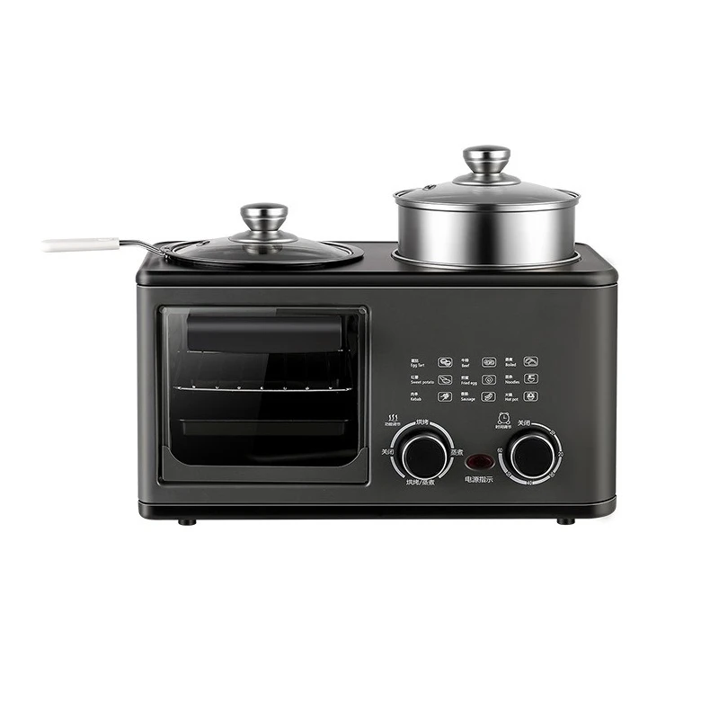 2026 Four-in-one multi-functional breakfast machine home use for frying steaks baking grilling, steaming and boiling small oven
2026 Four-in-one multi-functional breakfast machine home use for frying steaks baking grilling, steaming and boiling small oven