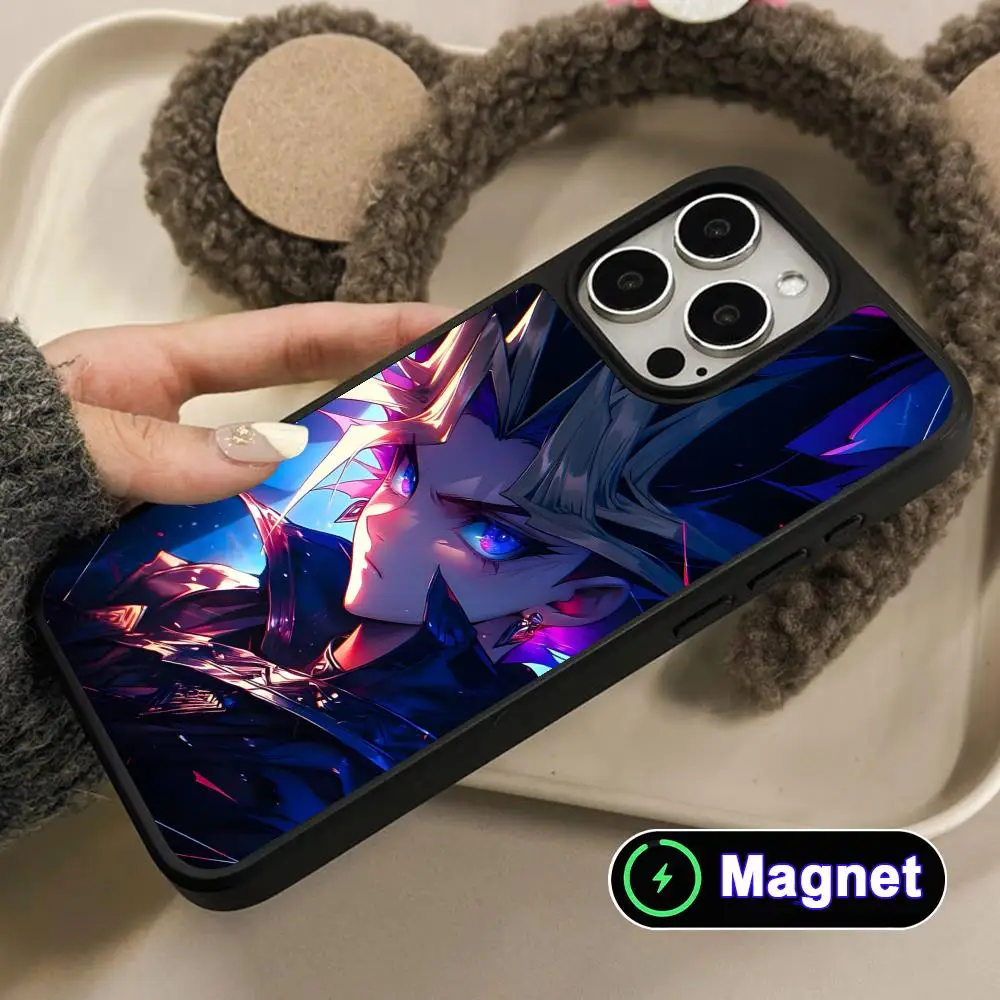 Yugioh Yami Yugi Phone Case for iPhone 17 16 15 14 13 12 11 Air Pro Max Plus Matte Surface Magnet Cover
Yugioh Yami Yugi Phone Case for iPhone 17 16 15 14 13 12 11 Air Pro Max Plus Matte Surface Magnet Cover