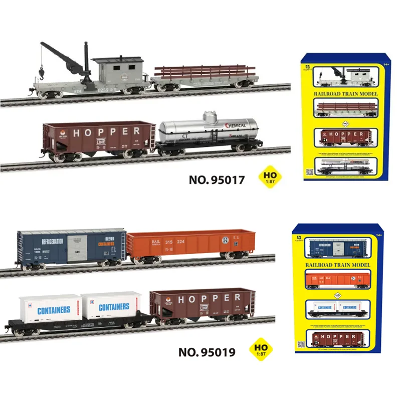 HO 1:87 Scale HF Train Carriage Combination Set Model Collection Souvenir Ornaments Boy Holiday Gift Display
HO 1:87 Scale HF Train Carriage Combination Set Model Collection Souvenir Ornaments Boy Holiday Gift Display
