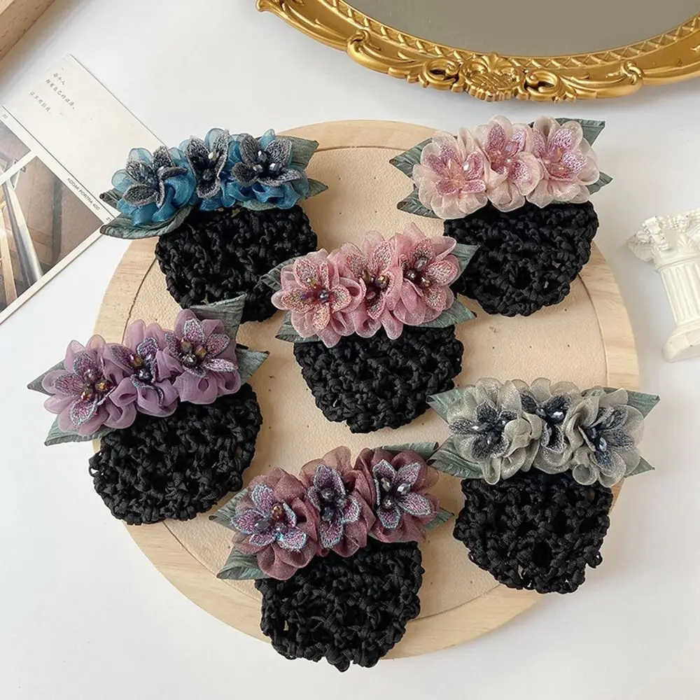 Pearl Bowknot Hair Bun Cover Lady Dance Headdress Korean Bun Snood Women Spring Clips Lace Flower Hair Net Hairgrips Cover Net
Pearl Bowknot Hair Bun Cover Lady Dance Headdress Korean Bun Snood Women Spring Clips Lace Flower Hair Net Hairgrips Cover Net