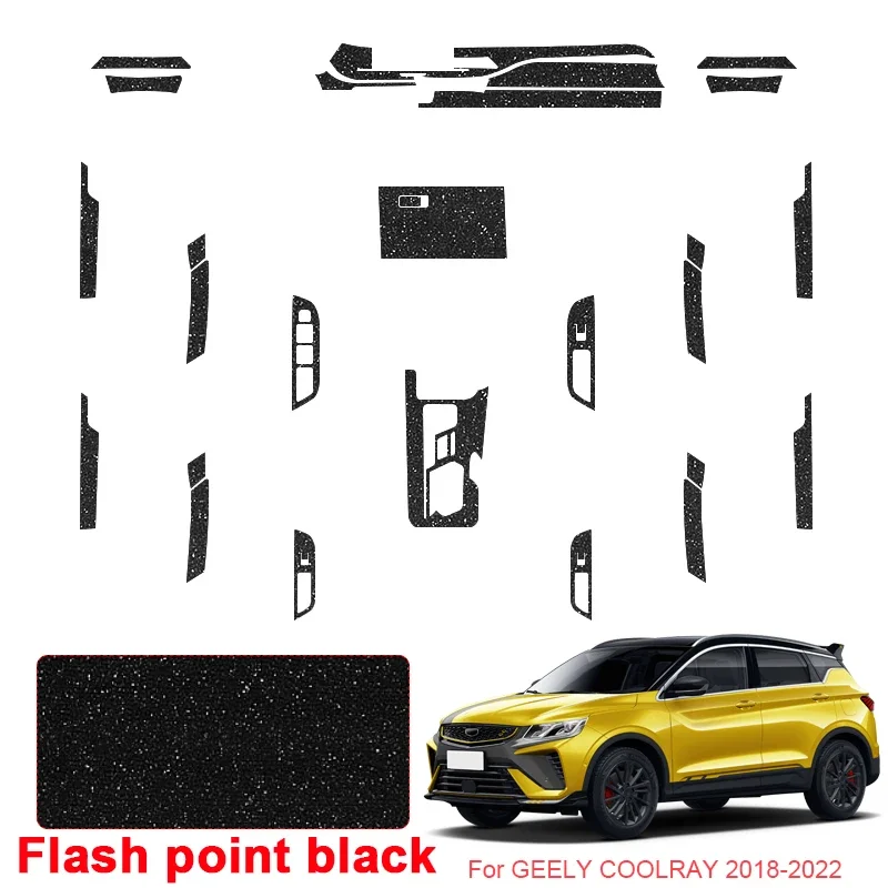 Car Carbon Black Interior Sticker For GEELY COOLRAY 2018-Present LHD Lifting Window Panel Decal Gear Inner Door Protective Film
Car Carbon Black Interior Sticker For GEELY COOLRAY 2018-Present LHD Lifting Window Panel Decal Gear Inner Door Protective Film